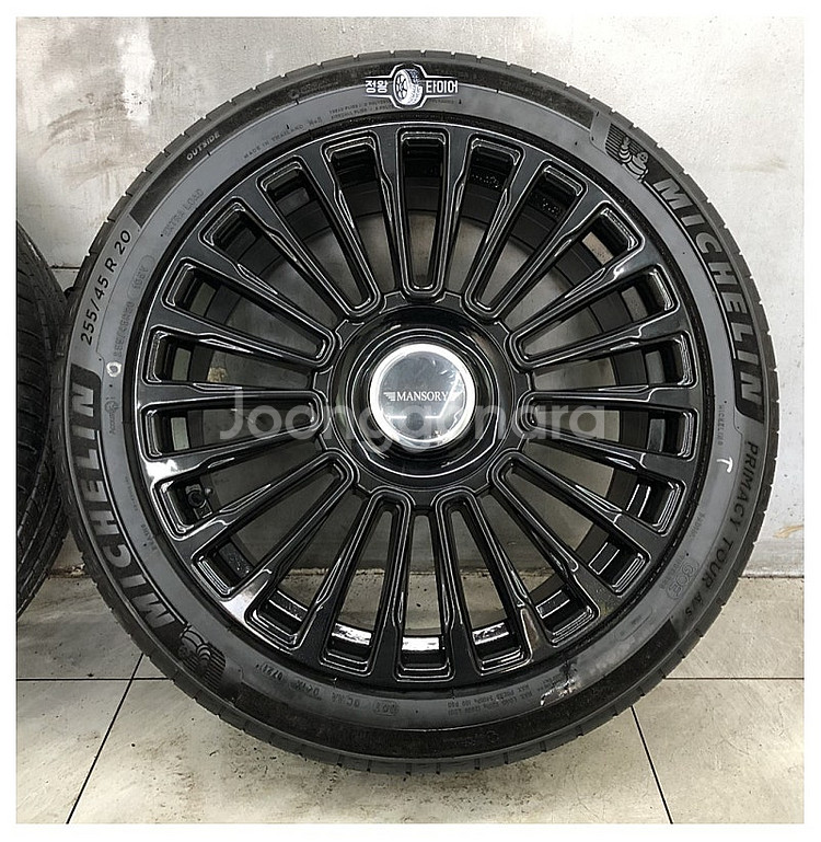 신품 휠 만소리st 20인치 블랙 휠타이어 카니발--4